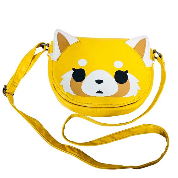 Loungefly Handbags - Loungefly Aggretsuko Aggressive Retsuko Purse Bag Crossbody Double Sided Face
